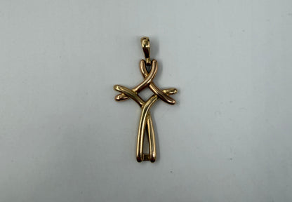 CIONDOLO ORO 18KT BICOLOR