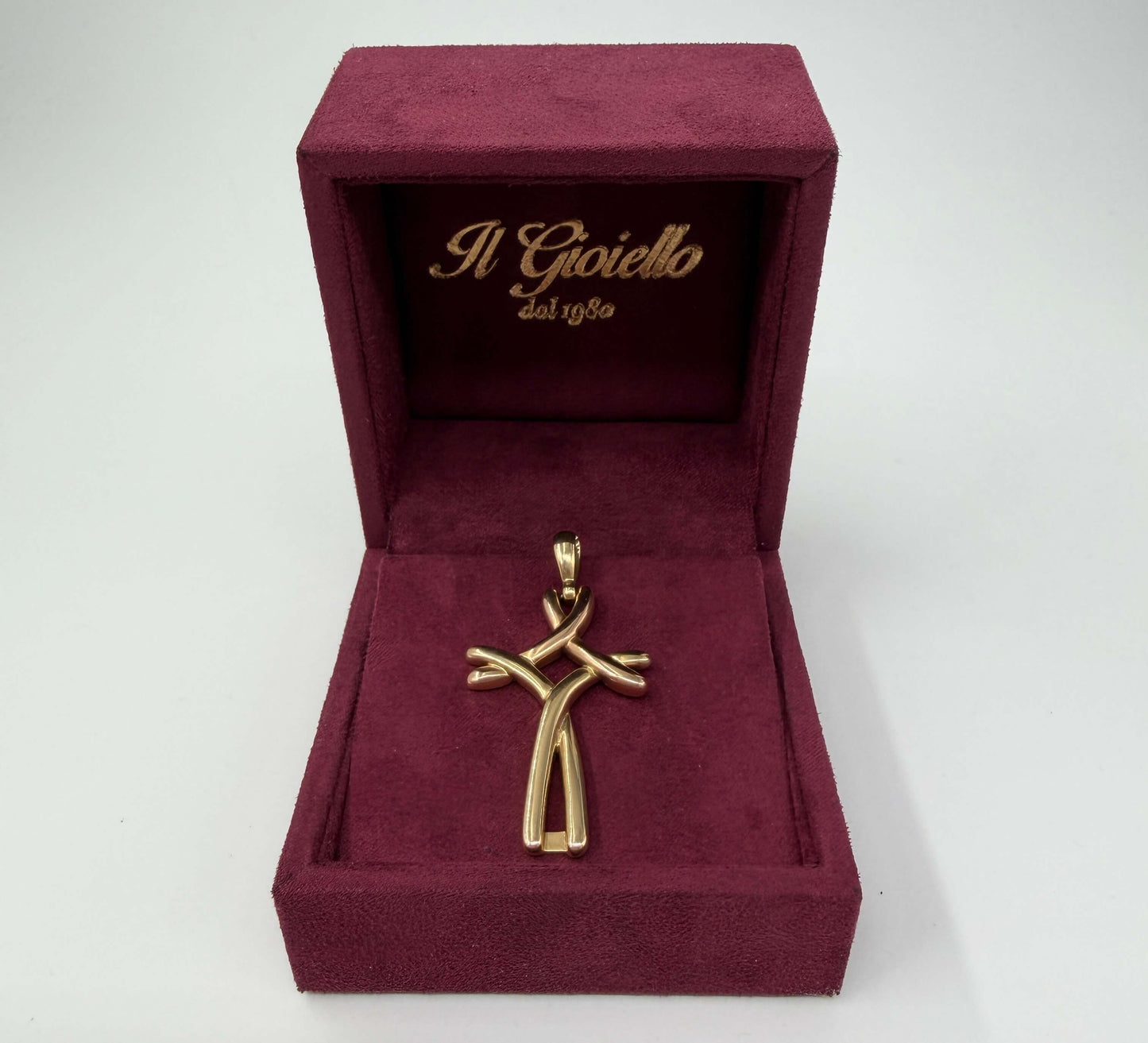 CIONDOLO ORO 18KT BICOLOR