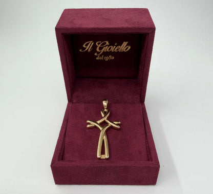 CIONDOLO ORO 18KT BICOLOR