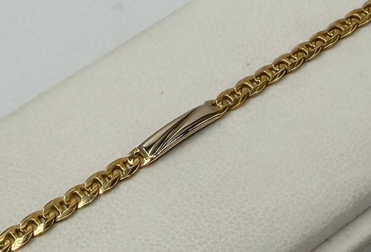 BRACCIALE 18 KT BICOLOR