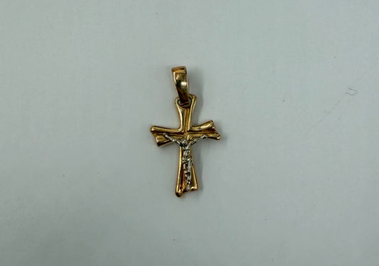 CIONDOLO ORO 18KT BICOLOR