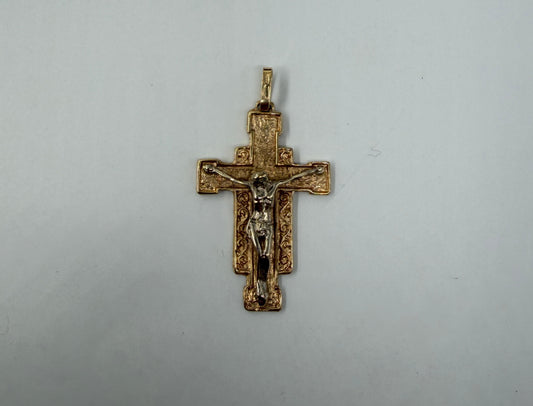 CIONDOLO ORO 18KT BICOLOR