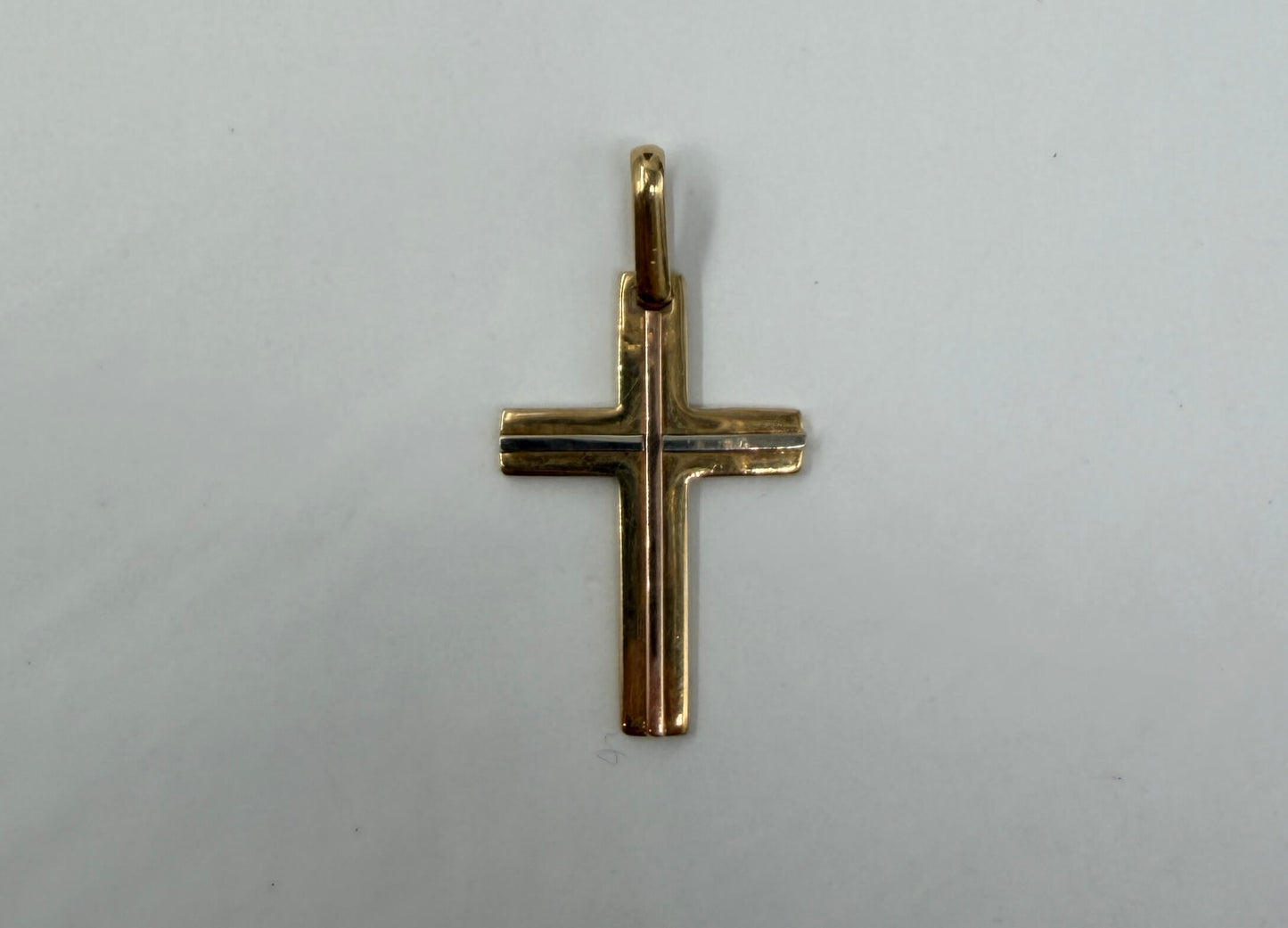 CIONDOLO ORO 18KT TRICOLOR