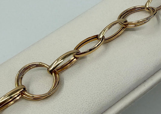 BRACCIALE 18 KT GIALLO