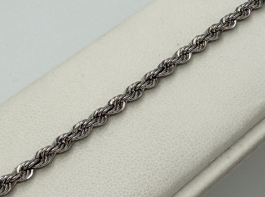 BRACCIALE 18 KT BIANCO