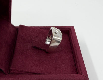 ANELLO IN ORO 18KT BIANCO