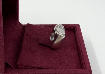 ANELLO IN ORO 18KT BIANCO CON DIAMANTI