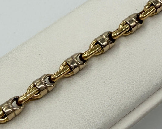 BRACCIALE 18 KT BICOLOR