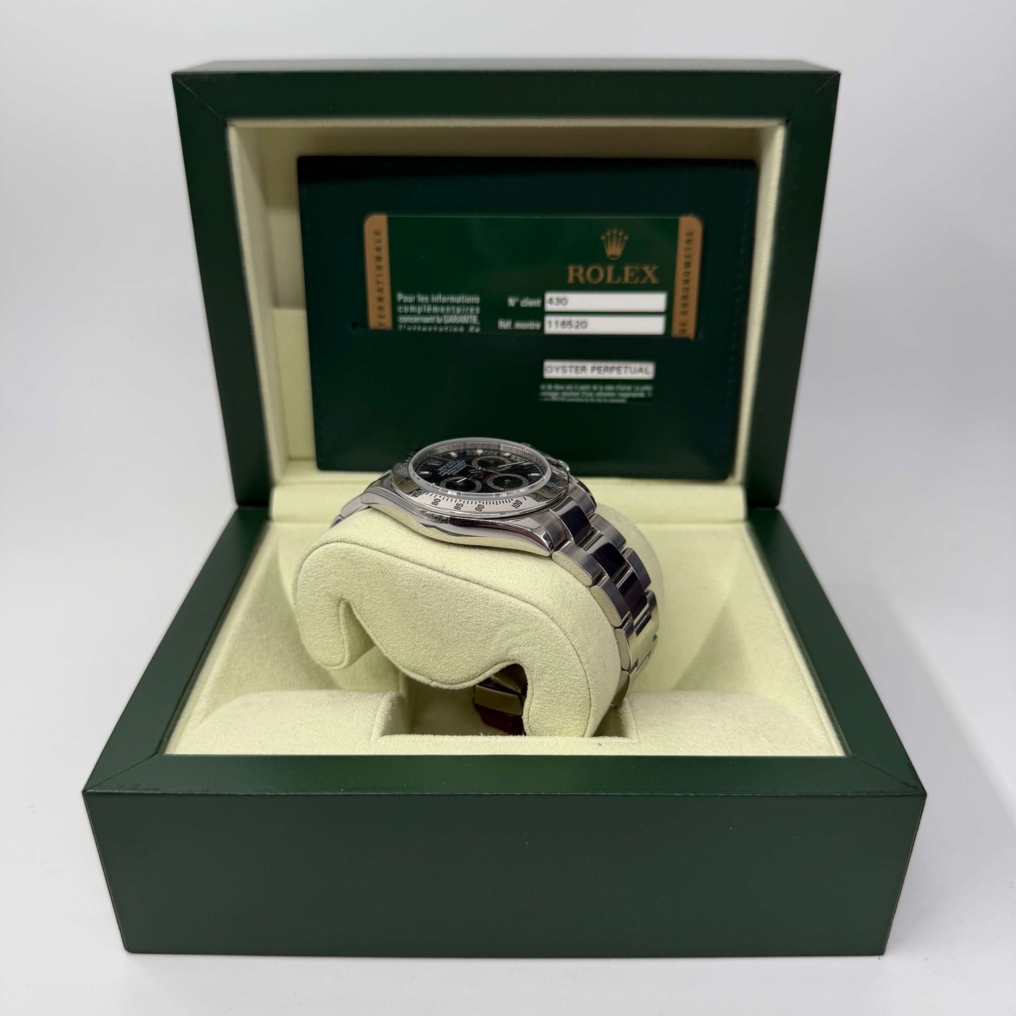 ROLEX DAYTONA 116520 FULL SET