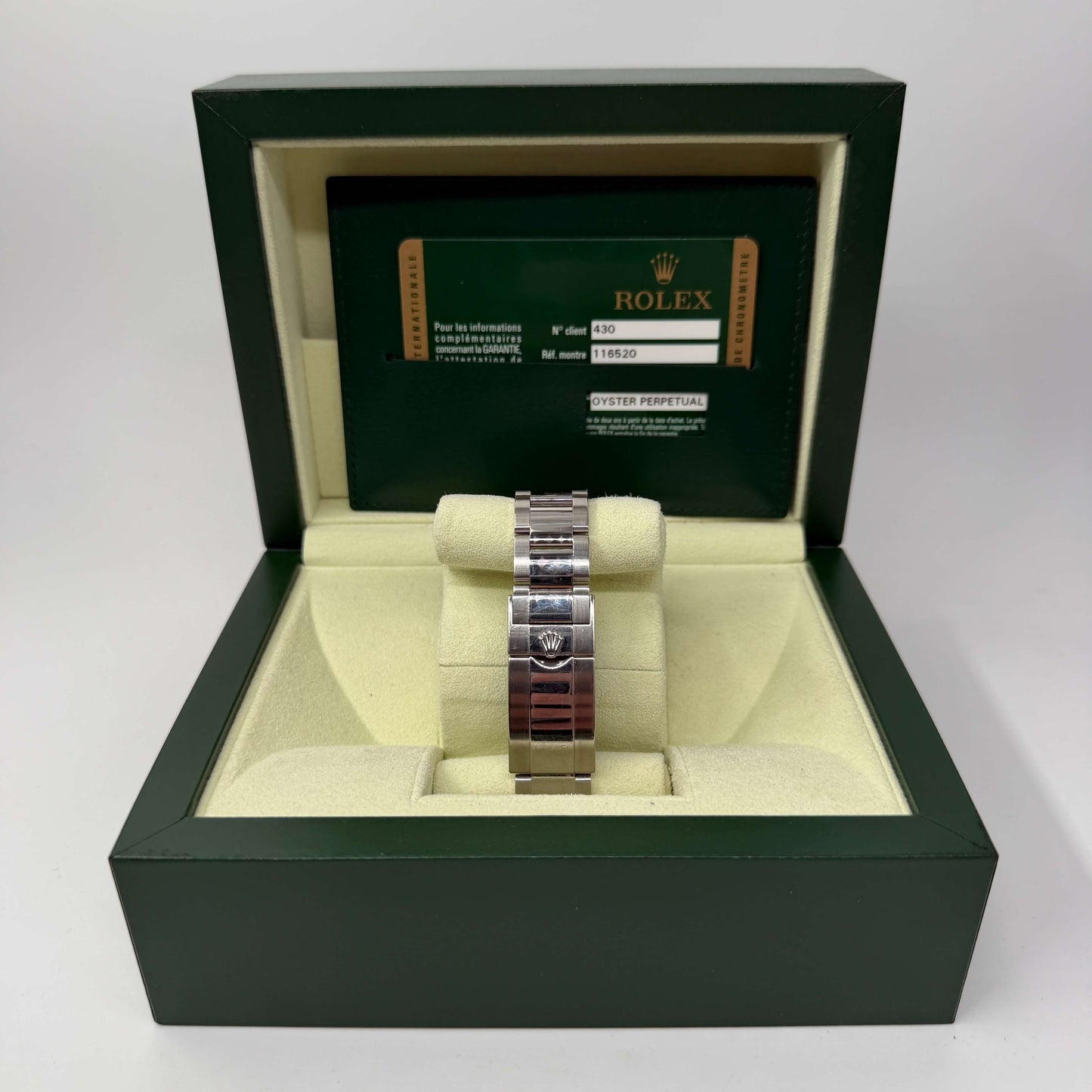 ROLEX DAYTONA 116520 FULL SET