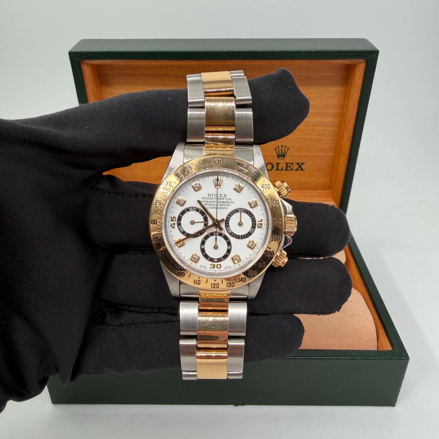 ROLEX DAYTONA ZENITH ACCIAIO ORO - FULL SET