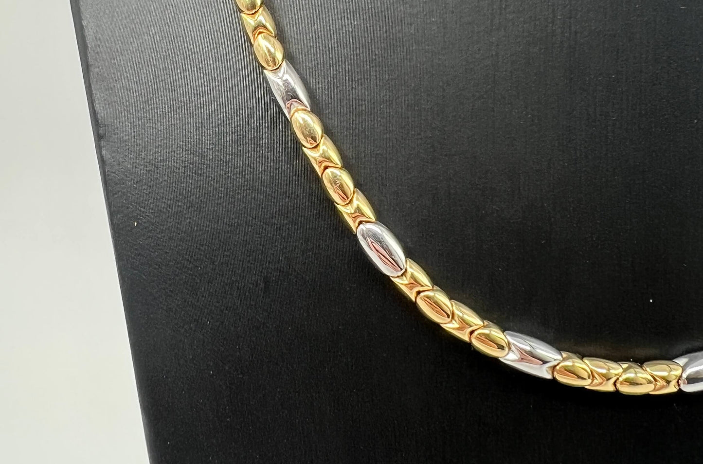 COLLANA ORO 18KT BICOLOR