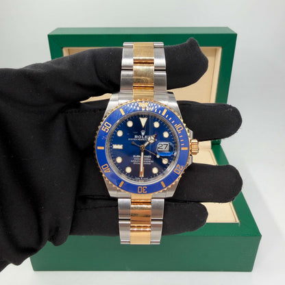 ROLEX SUBMARINER DATA ACCIAIO ORO ANNO 2021