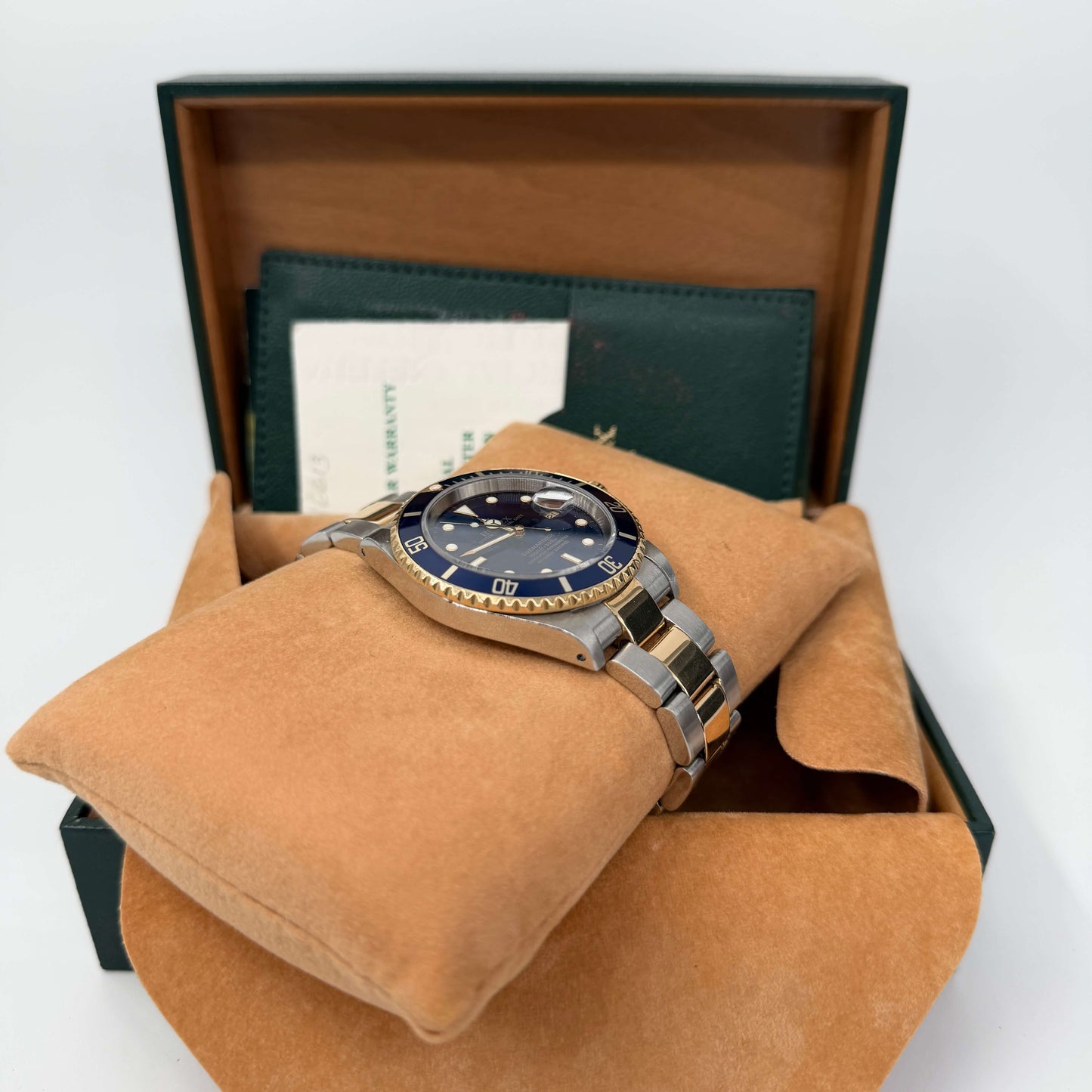ROLEX SUBMARINER DATA ACCIAIO ORO ANNO 1999