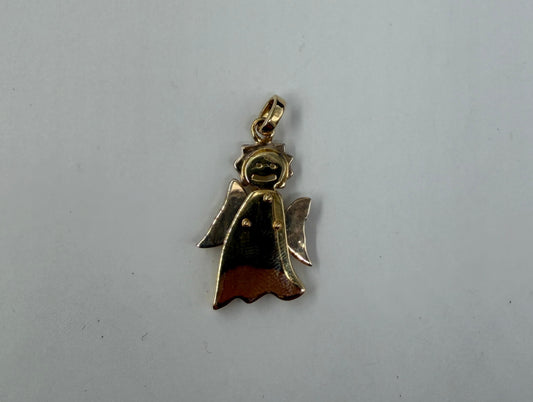 CIONDOLO ORO 18KT BICOLOR