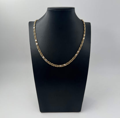 COLLANA ORO 18KT BICOLOR