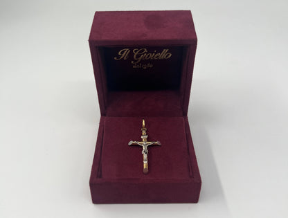 CIONDOLO ORO 18KT BICOLOR
