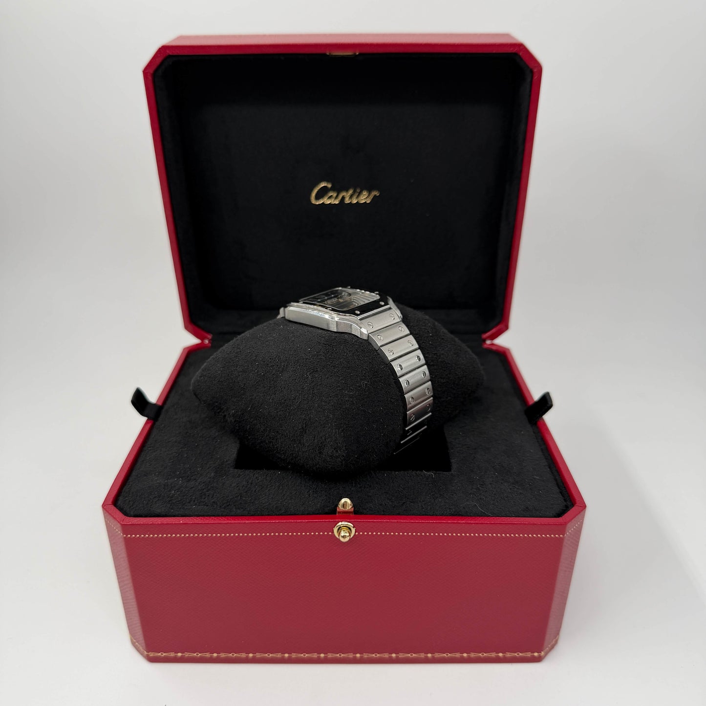 CARTIER SANTOS QUADRANTE VERDE - MISURA MEDIA