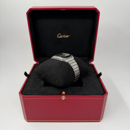 CARTIER SANTOS QUADRANTE VERDE - MISURA MEDIA