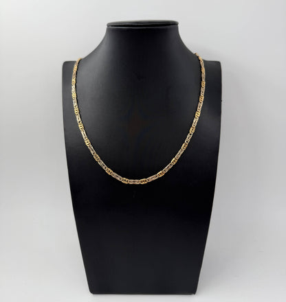 COLLANA ORO 18KT BICOLOR