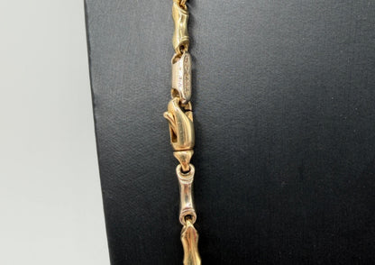 COLLANA ORO 18KT BICOLOR