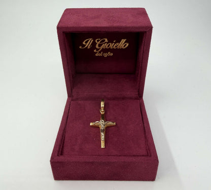 CIONDOLO ORO 18KT BICOLOR