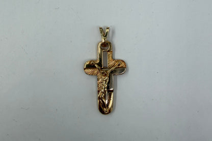 CIONDOLO ORO 18KT BICOLOR