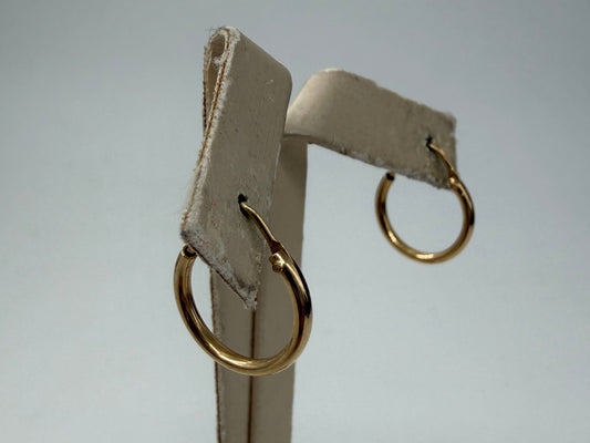 COPPIA DI ORECCHINI ORO 18KT GIALLO