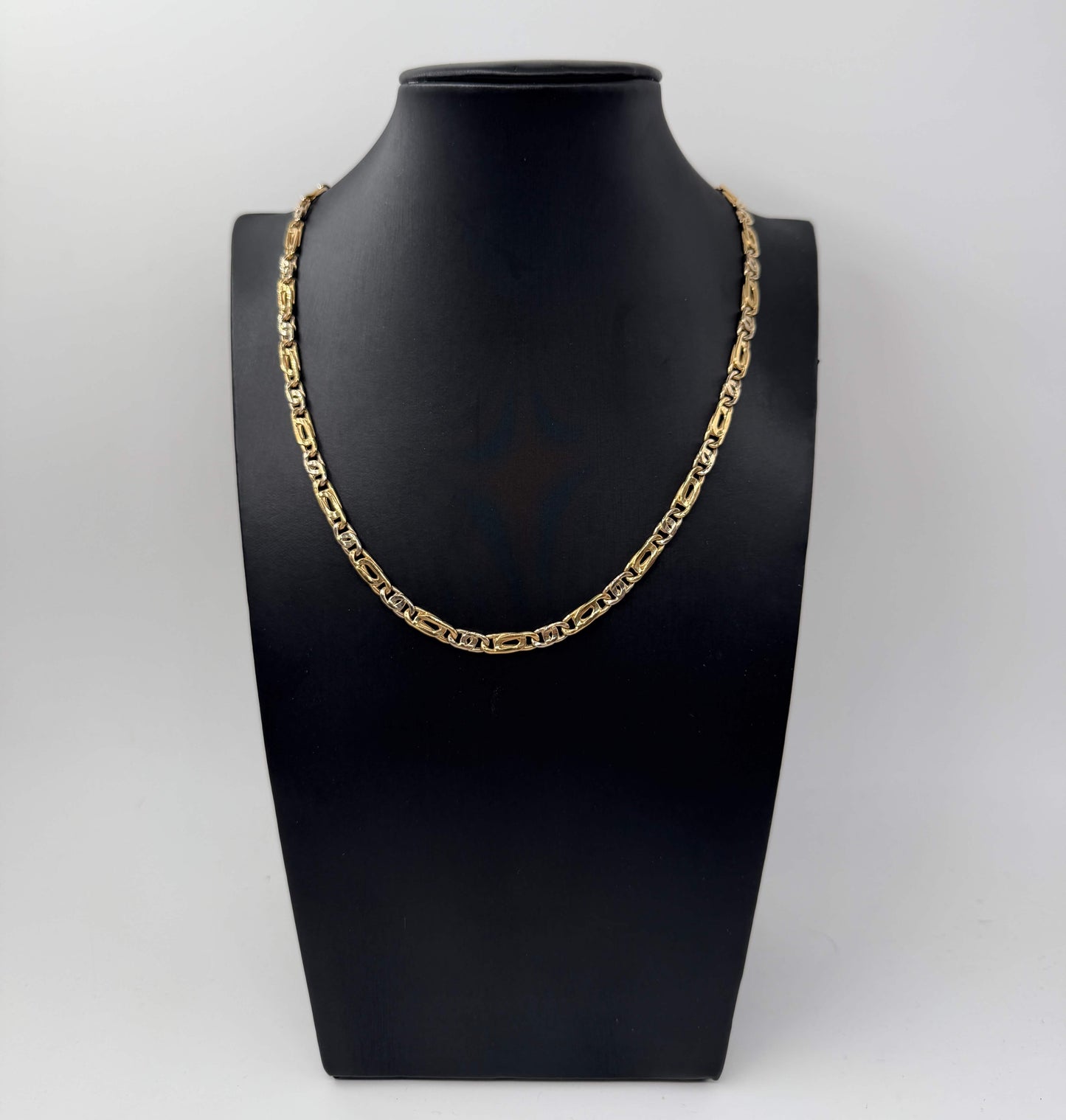 COLLANA ORO 18KT BICOLOR
