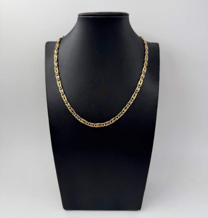 COLLANA ORO 18KT BICOLOR