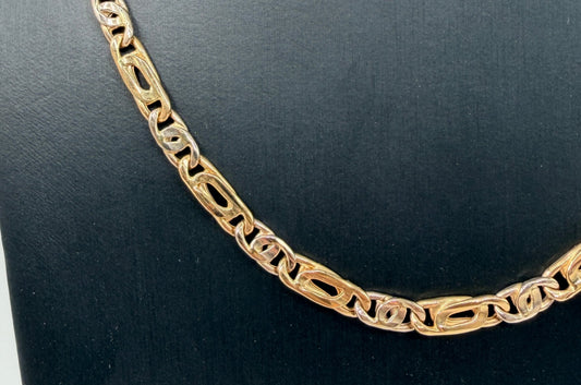 COLLANA ORO 18KT BICOLOR