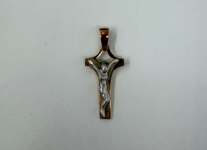 CIONDOLO ORO 18KT BICOLOR