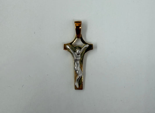 CIONDOLO ORO 18KT BICOLOR