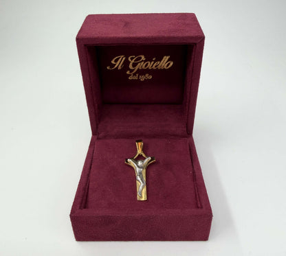 CIONDOLO ORO 18KT BICOLOR