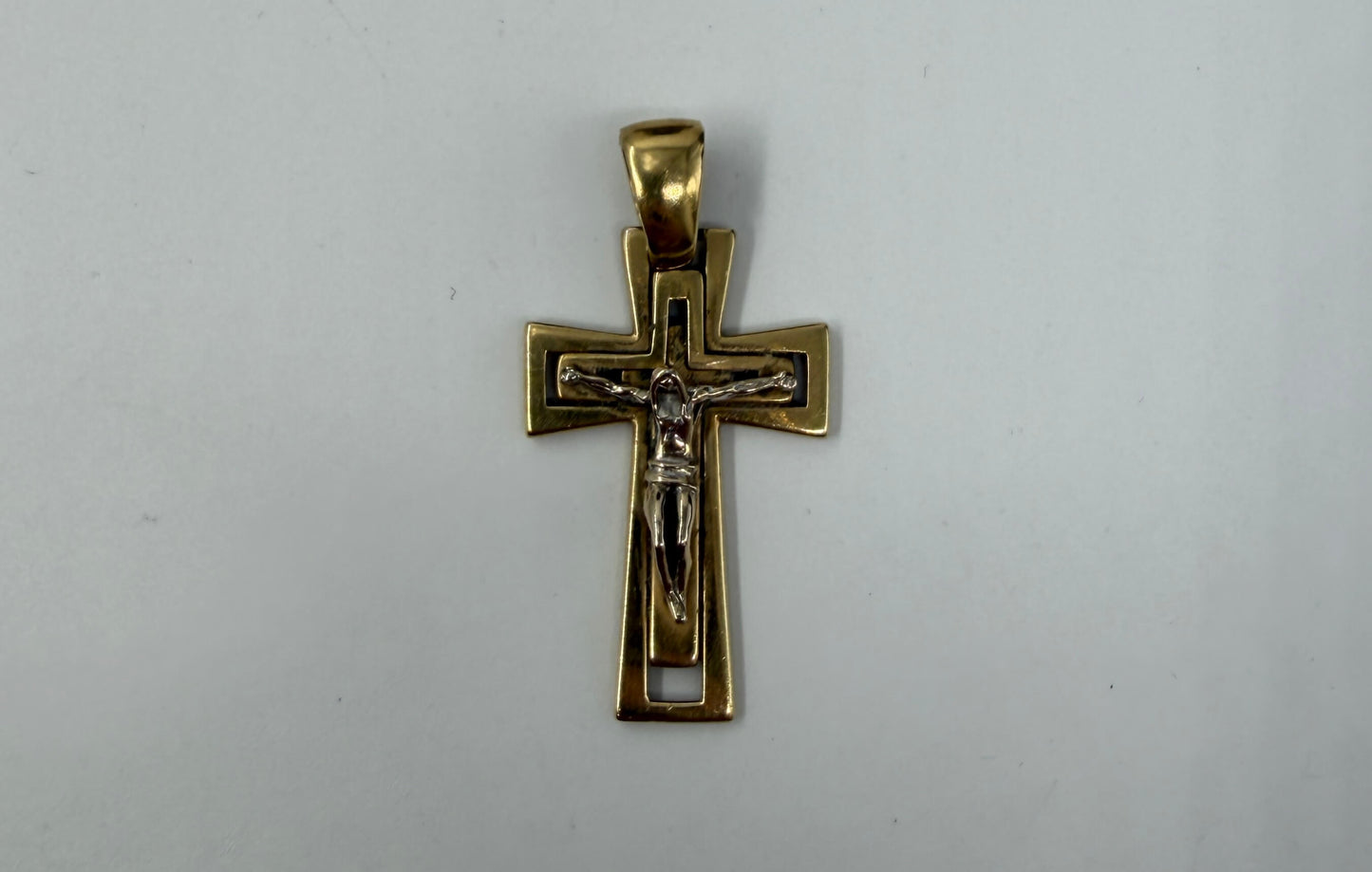 CIONDOLO ORO 18KT BICOLOR