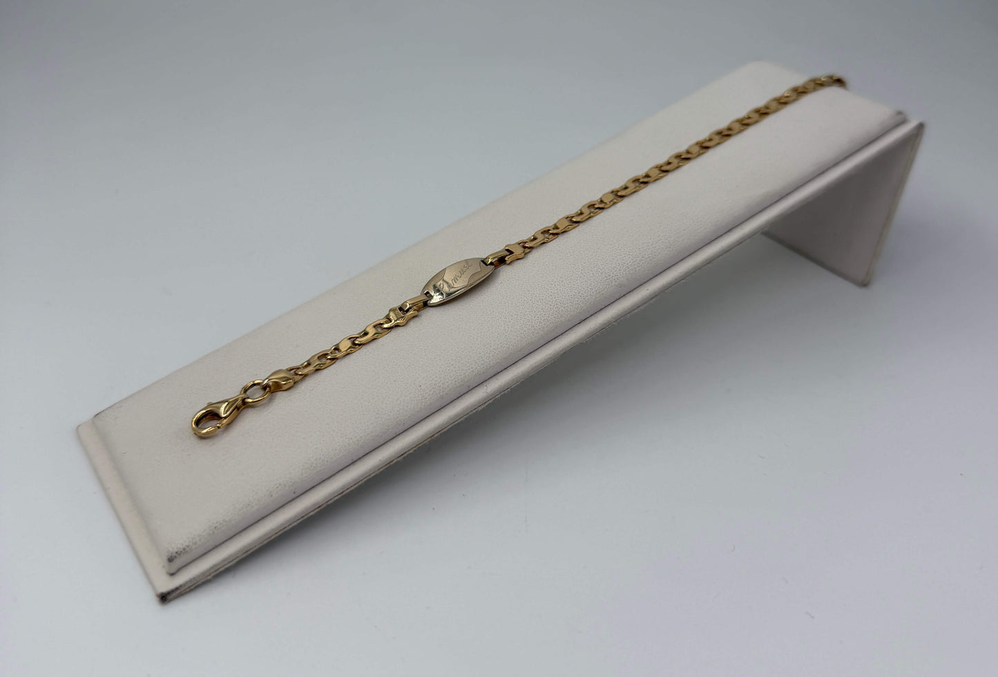 BRACCIALE 18 KT BICOLOR