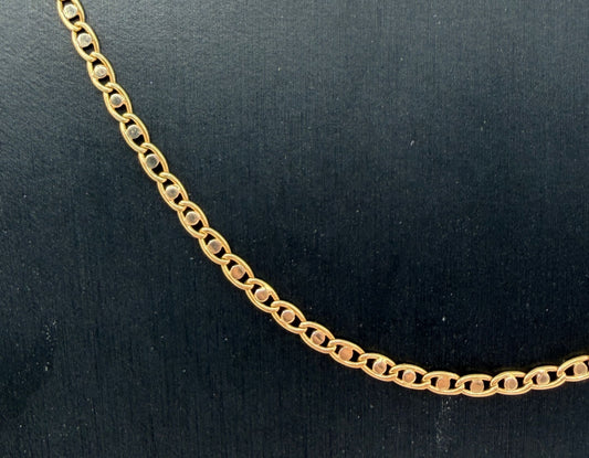 COLLANA ORO 18KT BICOLOR
