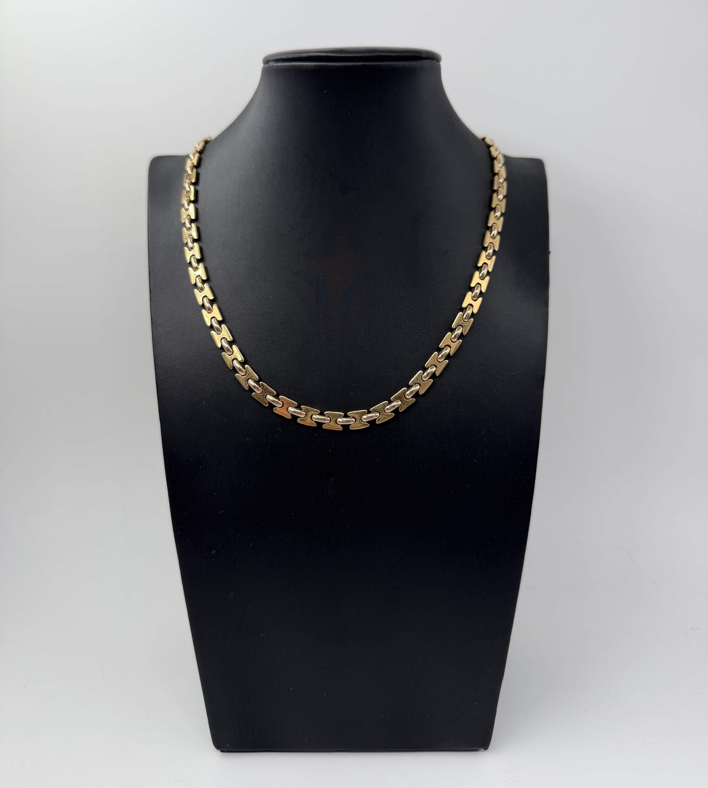 COLLANA ORO 18KT BICOLOR