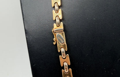 COLLANA ORO 18KT BICOLOR