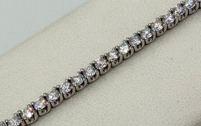 BRACCIALE TENNIS 18KT CON DIAMANTI