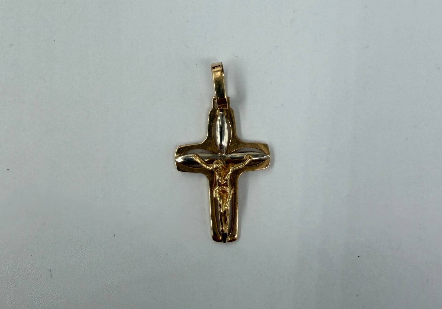 CIONDOLO ORO 18KT BICOLOR