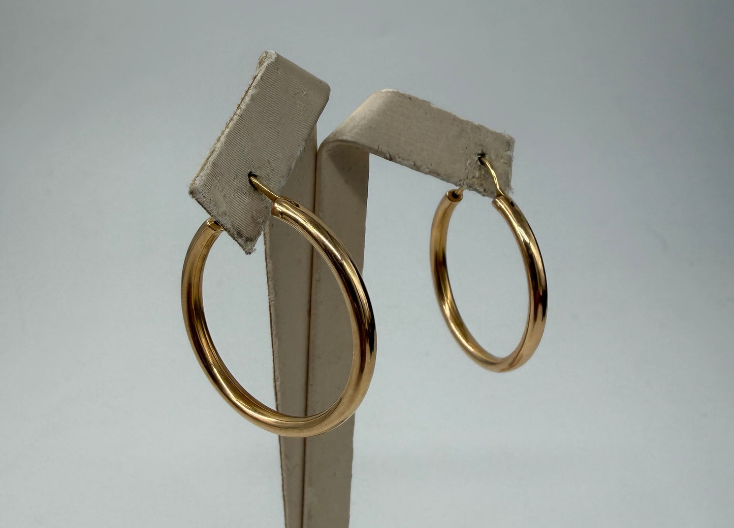 COPPIA DI ORECCHINI ORO 18KT GIALLO