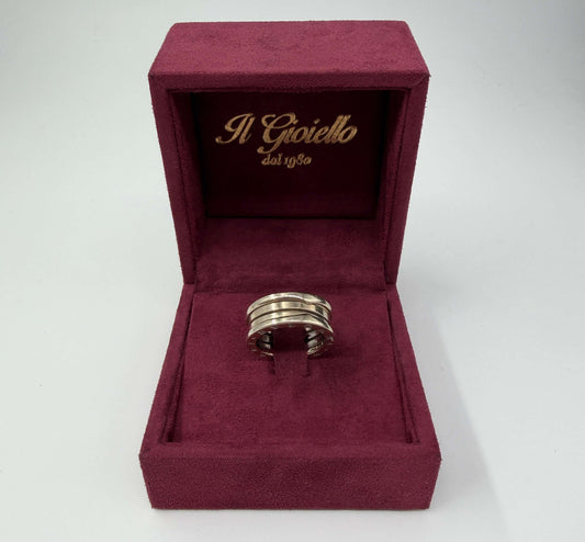 ANELLO IN ORO 18KT BIANCO BVLGARI