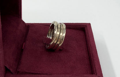ANELLO IN ORO 18KT BIANCO BVLGARI
