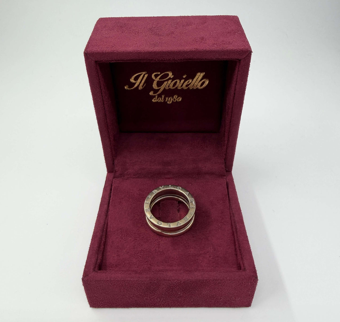 ANELLO IN ORO 18KT BIANCO BVLGARI