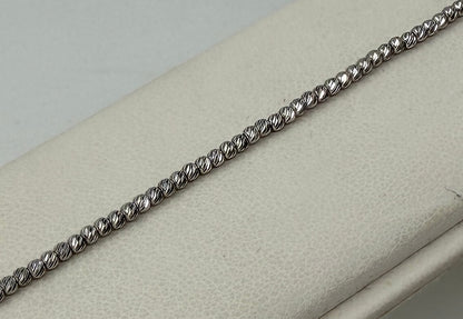BRACCIALE 18 KT BIANCO