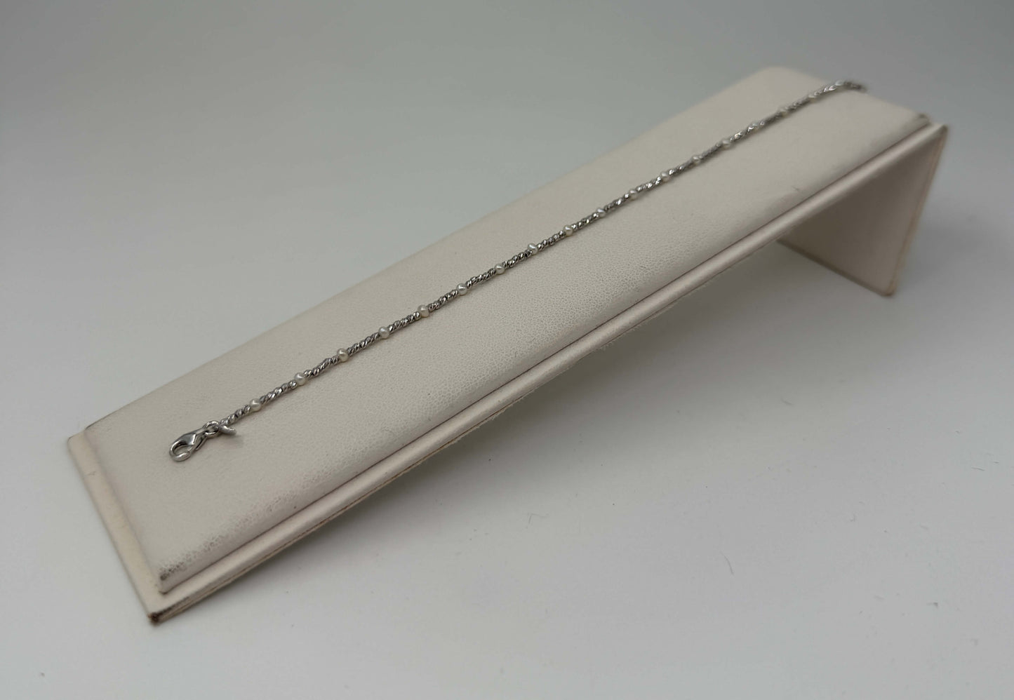 BRACCIALE 18 KT BIANCO