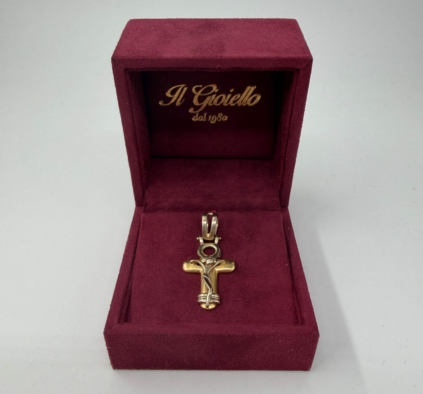 CIONDOLO ORO 18KT BICOLOR