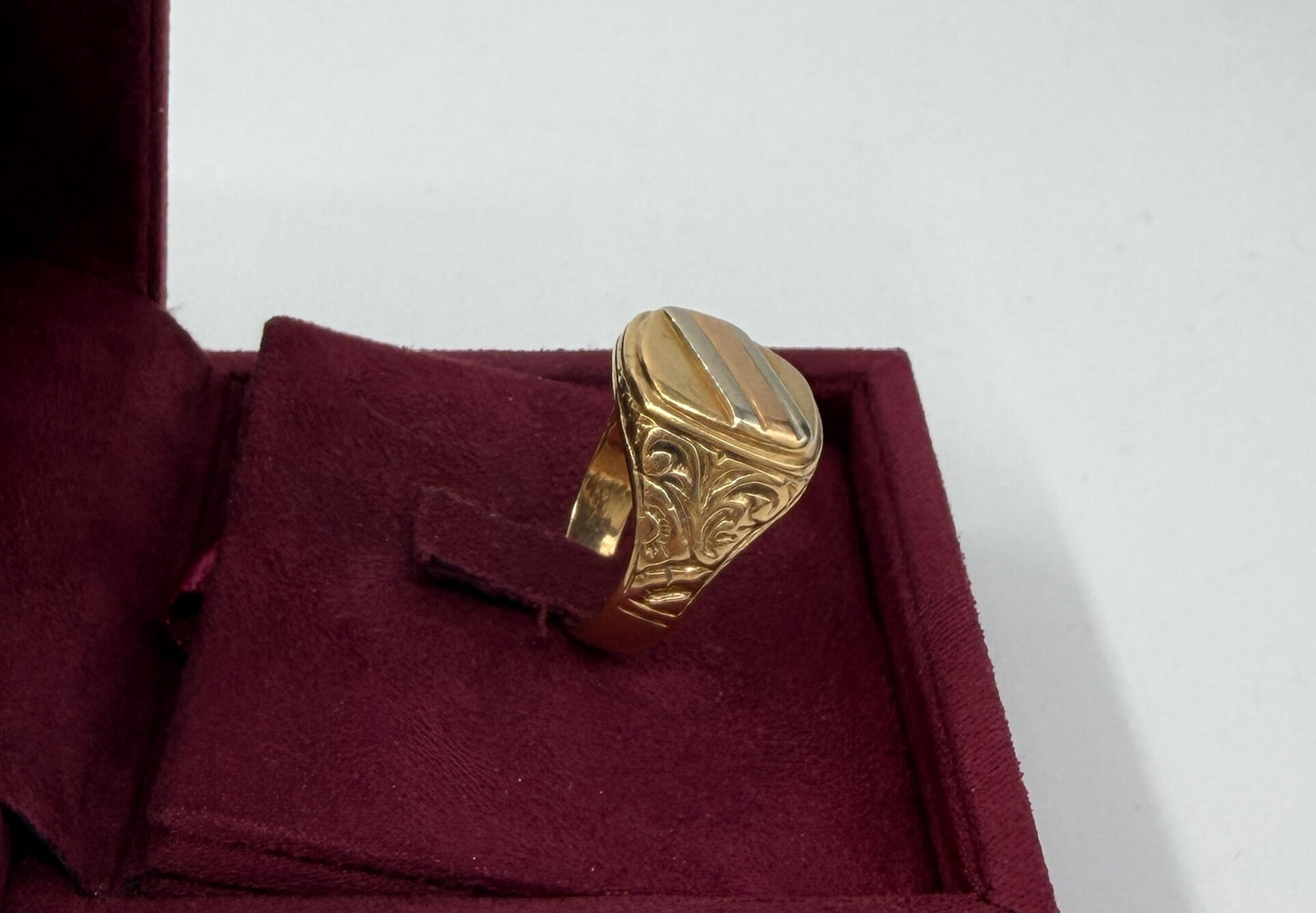 ANELLO IN ORO 18KT TRICOLOR