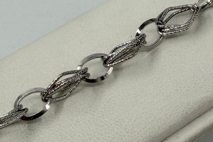 BRACCIALE 18 KT BIANCO